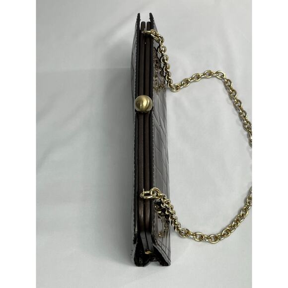 Sondra Roberts Chain Clutch Handbag - Picture 9 of 10